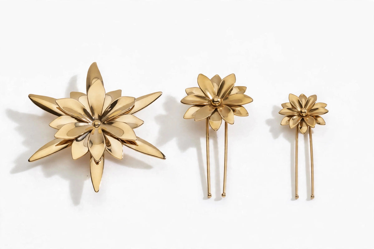DESERT BLOOM STAR BROOCH