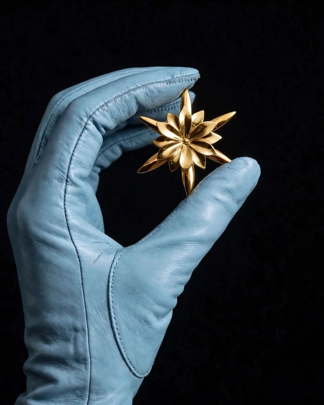 DESERT BLOOM STAR BROOCH